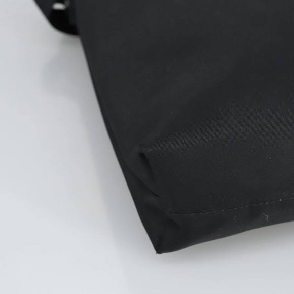 BURBERRY Shoulder Bag Nylon Black Silver Auth 100414 - Picture 11 of 16